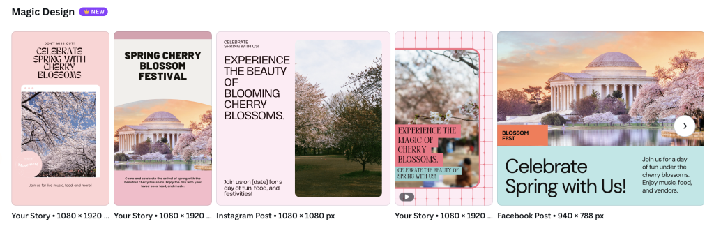 Canva Magic Studio - Magic Design
